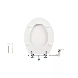 CR BIDÉS WC ülőke - hideg / melegvizes csapteleppel - Duroplast - 44 x 37 cm - WaterMarkt.hu