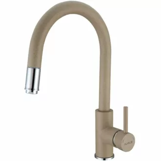 Alveus DELOS - P íves zuhanyfejes gránit csaptelep - G-55 beige - WaterMarkt.hu