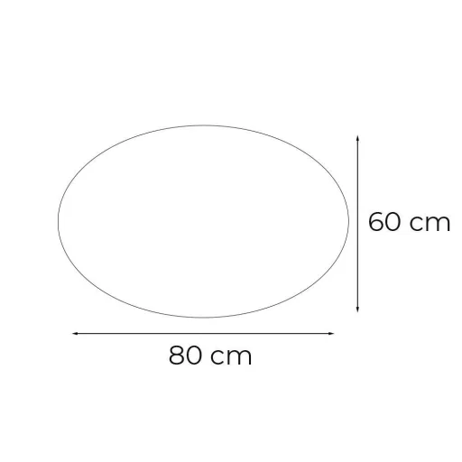 Ria 80 tükör led világítással - WaterMarkt.hu