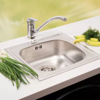 Metalac Quadró 90 egymedencés Inox Mosogatótálca - WaterMarkt.hu
