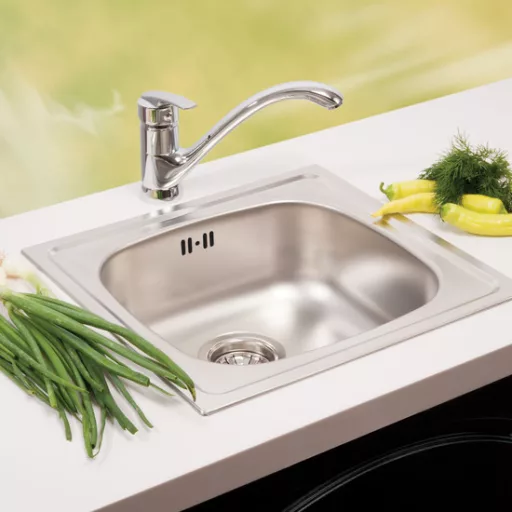Metalac Quadró 90 egymedencés Inox Mosogatótálca - WaterMarkt.hu