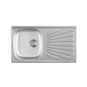Luna Flex 1D 90 Csepegtetőtálcás Inox Mosogató - WaterMarkt.hu