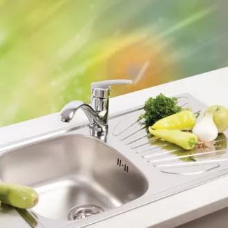 Luna Flex 1D 90 Csepegtetőtálcás Inox Mosogató - WaterMarkt.hu
