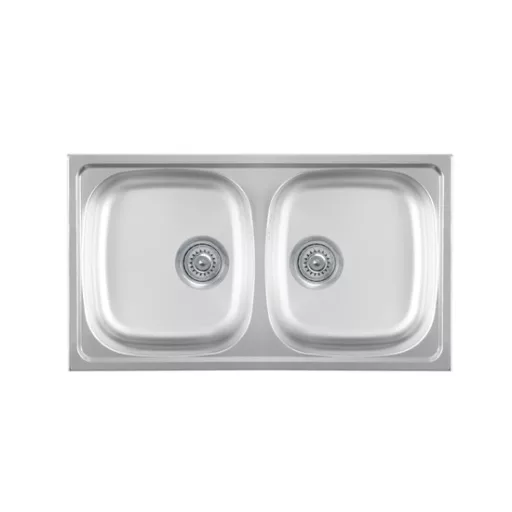 Luna Flex 2D 90 Kétmedencés Inox Mosogató és Gamma Alfa Konyhai Csaptelep Szett - WaterMarkt.hu
