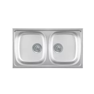 Luna Flex 2D 90 Kétmedencés Inox Mosogató - WaterMarkt.hu