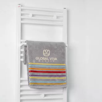 Törölközőszárító radiátor - Viva Platinum Therm - EGYENES - fehér - 500 x 1000 mm - WaterMarkt.hu