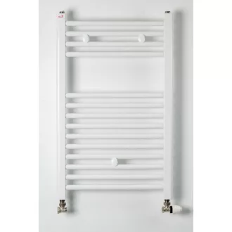 Törölközőszárító radiátor - Viva Platinum Therm - EGYENES - fehér - 500 x 800 mm - WaterMarkt.hu