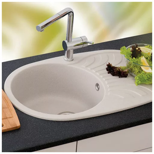 Venera Plus Metalac Xgranit Gránit Mosogatótálca - Csepegtetőtálcás, Fehér - WaterMarkt.hu