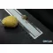 Pestan zuhanyfolyóka Confluo Premium Line fehér üveg 55 cm - WaterMarkt.hu