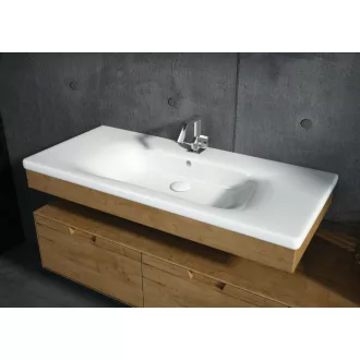 Sanovit SOFT - porcelán mosdókagyló - 120 x 45,5 cm - WaterMarkt.hu