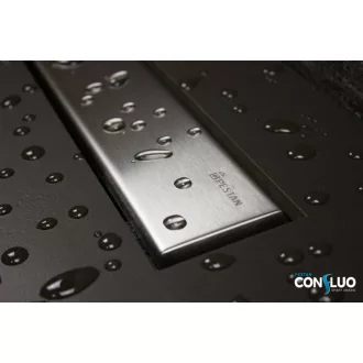 Pestan zuhanyfolyóka Confluo Frameless Line - keret nélküli - 55 cm - WaterMarkt.hu