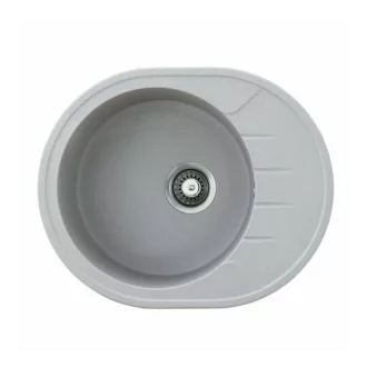 Venera M Metalac Xgranit Gránit Mosogatótálca - Extra mély, Csepegtetőtálcás, Design, Szürke - WaterMarkt.hu