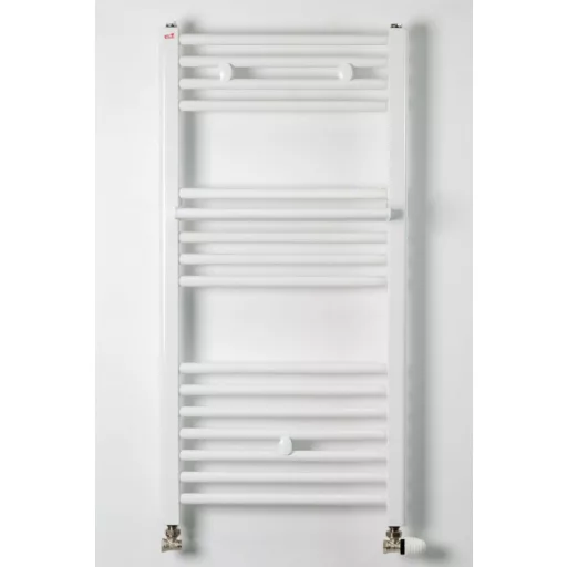 Törölközőszárító radiátor - Viva Platinum Therm - ÍVES - fehér - 700 x 1000 mm - WaterMarkt.hu