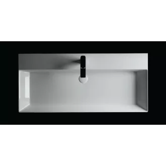 Sanovit STANCE - porcelán mosdókagyló - 100 x 45,5 cm - WaterMarkt.hu