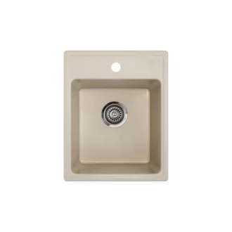 Quadro 40 Metalac Xgranit Gránit Mosogatótálca - Extra mély, Egymedencés, Négyzet, Pezsgő - WaterMarkt.hu