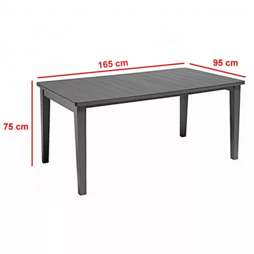 Futura műanyag kerti asztal - WaterMarkt.hu