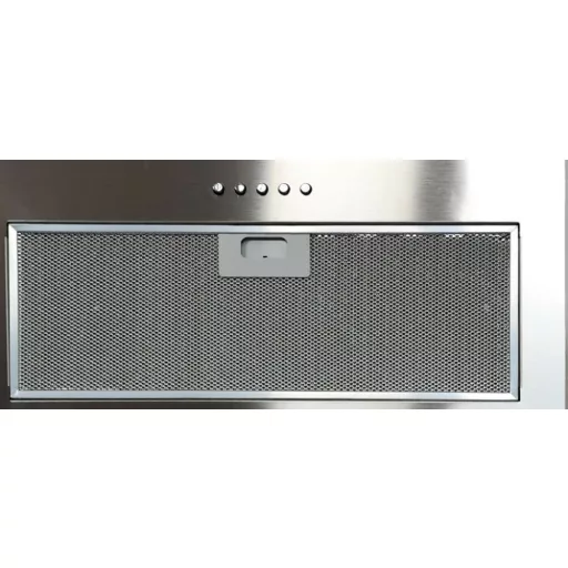 OPERIS PLUTO PLUS inox beépíthető páraelszívó, 3 fokozatú nyomógomb, 255-630 m3/h, 53-70 dB, 40 cm-es LED csík, 150 mm csatlakozócsonk, Energiaosztály - WaterMarkt.hu