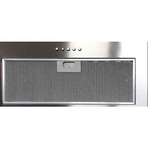 OPERIS PLUTO PLUS inox beépíthető páraelszívó, 3 fokozatú nyomógomb, 255-630 m3/h, 53-70 dB, 40 cm-es LED csík, 150 mm csatlakozócsonk, Energiaosztály - WaterMarkt.hu