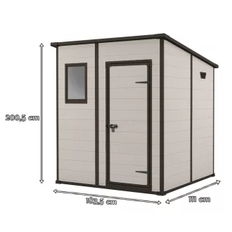Manor 6x4 műanyag szerszámos ház