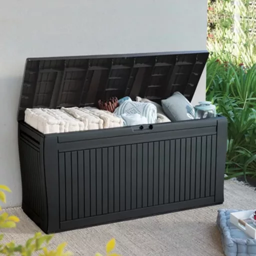 Comfy műanyag kerti láda 270 L