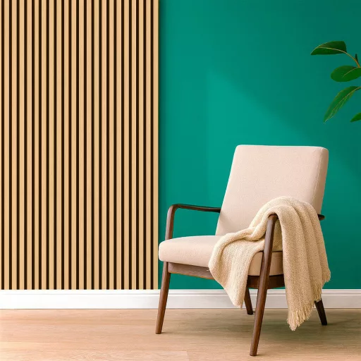 Akusztikus falpanel bambusz hatású 260x60x1,8 cm - WaterMarkt.hu