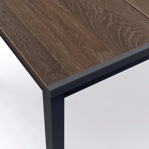 Romen Large 6+1 kerti bútor garnitúra szett dió-grafit