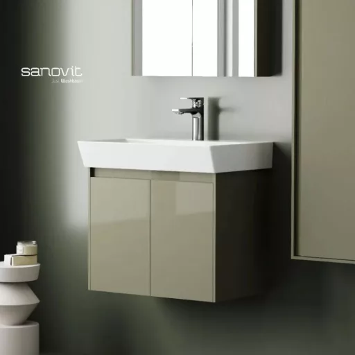 Sanovit ORION - porcelán mosdókagyló - 60 x 38,5 cm - WaterMarkt.hu