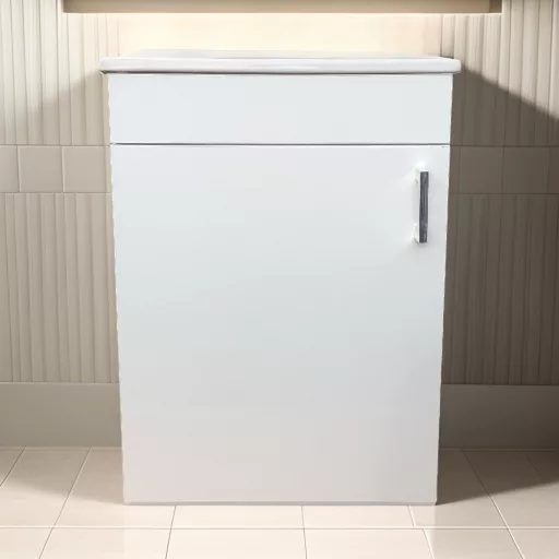 VivaStyle NIKA - fali függesztett - fürdőszobabútor CeraStyle 71100 porcelán mosdóval 42 x 24 cm - WaterMarkt.hu