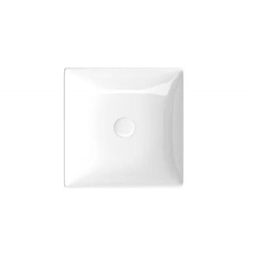 Sanovit DECENTE - PULTRA ültethető - Top Counter - porcelán mosdó -  - 40 x 40 cm - WaterMarkt.hu