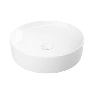 Sanovit LUCENTE - PULTRA ültethető - Top Counter - porcelán mosdó - O - Ø 43 cm - WaterMarkt.hu