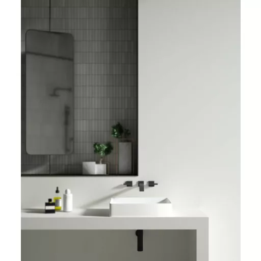 Sanovit SQUARE - PULTRA ültethető - Top Counter - porcelán mosdó -  - 50 x 38 cm - WaterMarkt.hu