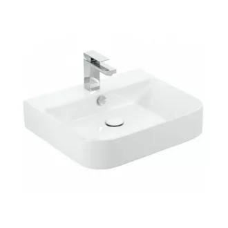 Sanovit ALLEERA - PULTRA ültethető - Top Counter - porcelán mosdó -  - 55 x 48 cm - WaterMarkt.hu