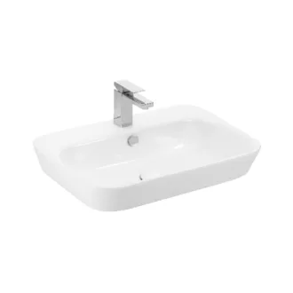 Sanovit - 3065 collections - PULTRA ültethető - Top Counter - porcelán mosdó -  - 65 x 45 cm - WaterMarkt.hu
