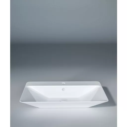 Sanovit TEODORA - PULTRA ültethető - Top Counter - porcelán mosdó -  - 65 x 46 cm - WaterMarkt.hu