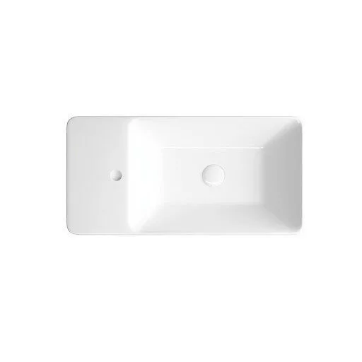 Sanovit - PULTRA ültethető - Top Counter- porcelán mosdó - bal vagy jobb csaplyukas -  - 70 x 35 cm - WaterMarkt.hu