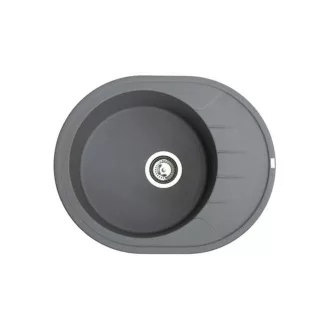 Venera M Metalac Xgranit Gránit Mosogatótálca - Extra mély, Csepegtetőtálcás, Design, Grafit - WaterMarkt.hu