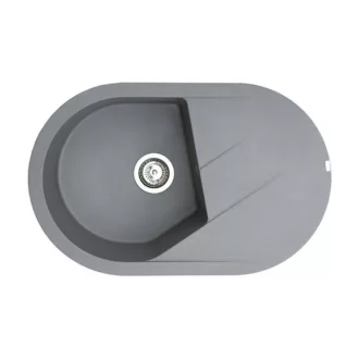 Vesta Plus Metalac Xgranit Gránit Mosogatótálca - Extra mély, Csepegtetőtálcás, Grafit - WaterMarkt.hu