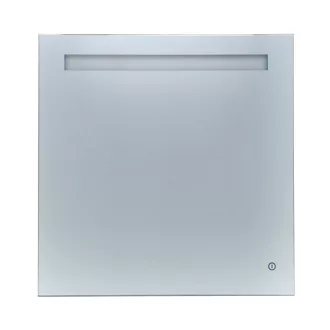 TMP LUX Touch fürdőszobai tükör - LED világítással - érintőkapcsolóval - 60 x 65 cm - WaterMarkt.hu