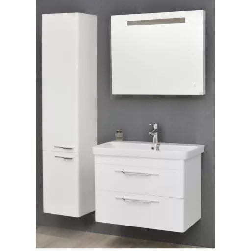TMP LUX Touch fürdőszobai tükör - LED világítással - érintőkapcsolóval - 60 x 65 cm - WaterMarkt.hu