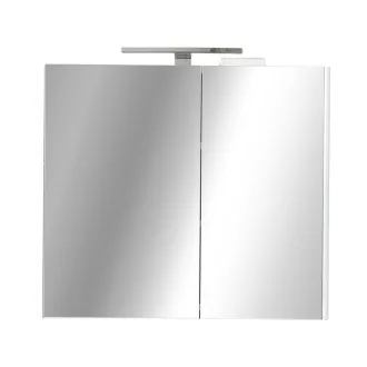 TMP SHARP Tükrös fürdőszobai szekrény LED világítással - 75 cm - WaterMarkt.hu