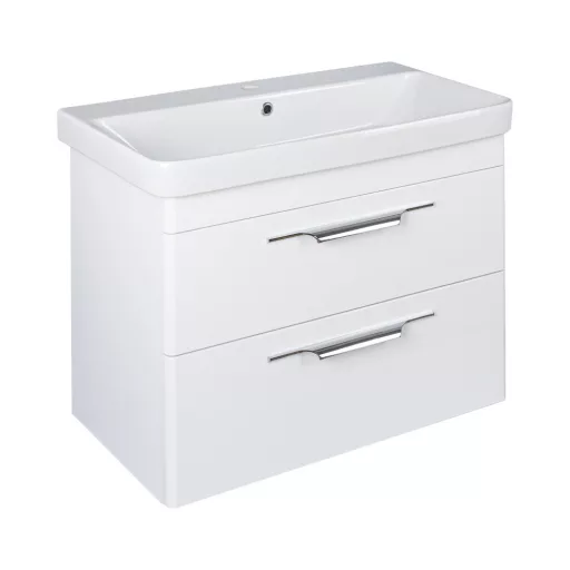 TMP LUX 80 fali fürdőszobabútor - Sanovit LUXURY - 11080 mosdóval - 80,5 x 46 cm - WaterMarkt.hu