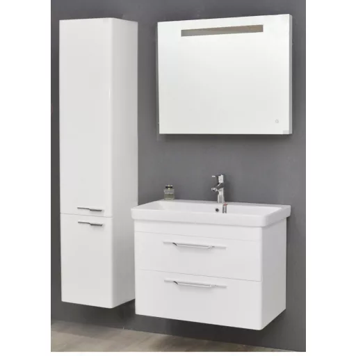 TMP LUX 80 fali fürdőszobabútor - Sanovit LUXURY - 11080 mosdóval - 80,5 x 46 cm - WaterMarkt.hu