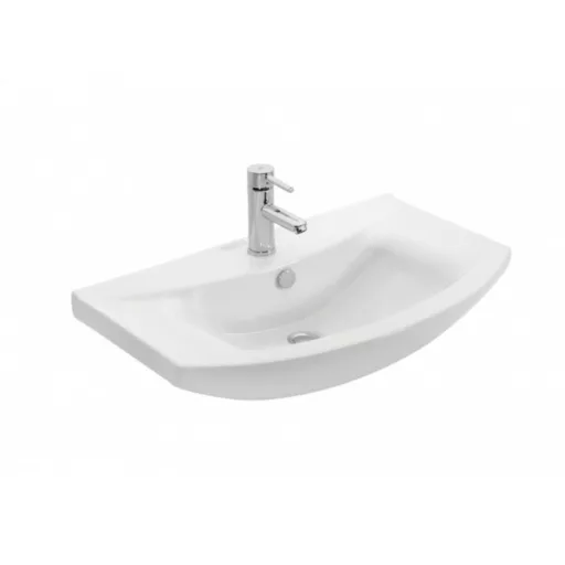 TMP ZX 65 - SONOMA - álló fürdőszobabútor - Sanovit ZENON - 6065 porcelán mosdóval - 65 x 47 cm - WaterMarkt.hu
