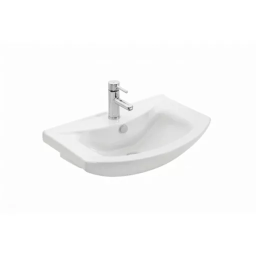 TMP ZX 55 - SONOMA - álló fürdőszobabútor - Sanovit ZENON - 6055 porcelán mosdóval - 55 x 44 cm - WaterMarkt.hu