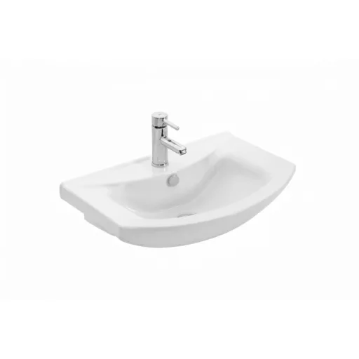 TMP ZX 55 - SONOMA - álló fürdőszobabútor - Sanovit ZENON - 6055 porcelán mosdóval - 55 x 44 cm - WaterMarkt.hu