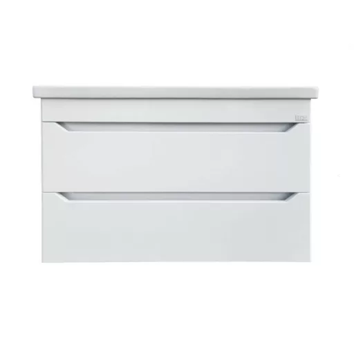 TMP SHARP 100 fali fürdőszobabútor - Isvea Sistema S mosdóval - 101 x 45,5cm - WaterMarkt.hu
