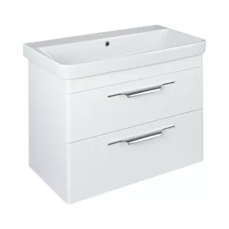 TMP LUX 60 fali fürdőszobabútor - Sanovit LUXURY - 11060 mosdóval - 60,5 x 46 cm - WaterMarkt.hu