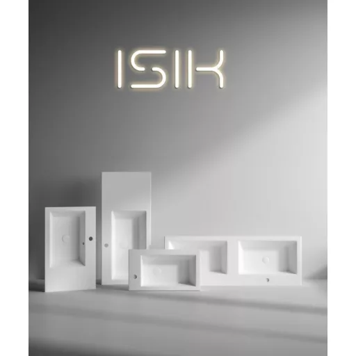 Sanovit ISIK - porcelán mosdókagyló - 100 x 44 cm - WaterMarkt.hu