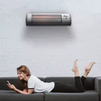 ARDES 437B Fali kvarc hősugárzó 1200 W IP24 védelem - WaterMarkt.hu