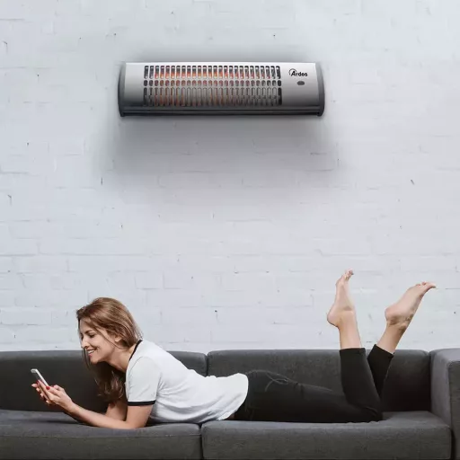 ARDES 437B Fali kvarc hősugárzó 1200 W IP24 védelem - WaterMarkt.hu